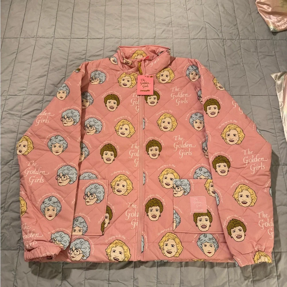 Cakeworthy x Golden Girls Quilted Jacket NWT - Picture 3 of 8